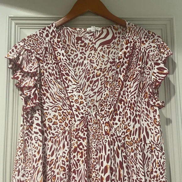 NWT Poupette St. Barth Leopard Jungle Print Travel Set Poupette St. Barth | Shorts | Poupette St Barth Short Rachel  main image 3